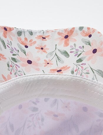 Cappellino con stampa 'floreale'