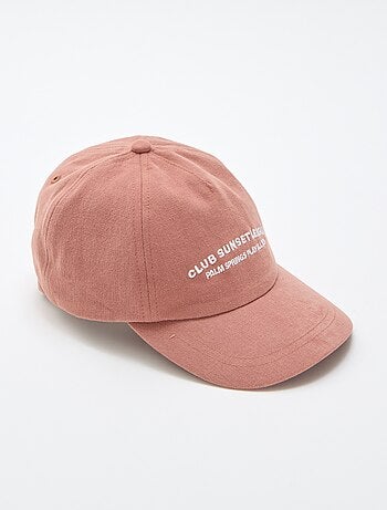 Cappellino da baseball in cotone