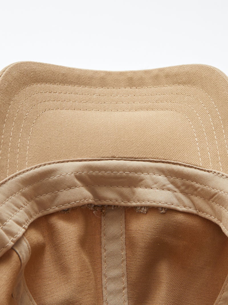 Cappellino da baseball in cotone BEIGE - Kiabi