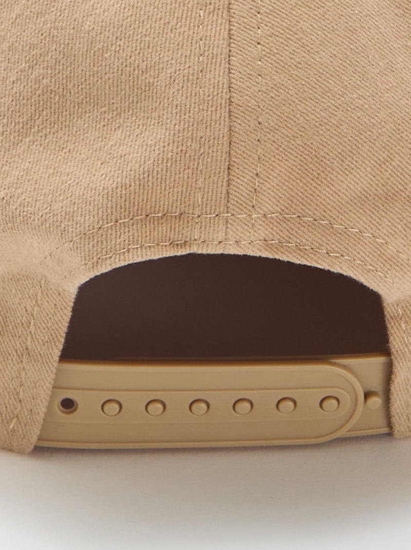 Cappellino da baseball in cotone Beige - Kiabi