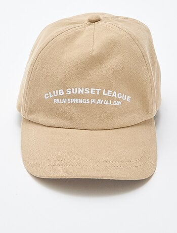 Cappellino da baseball in cotone