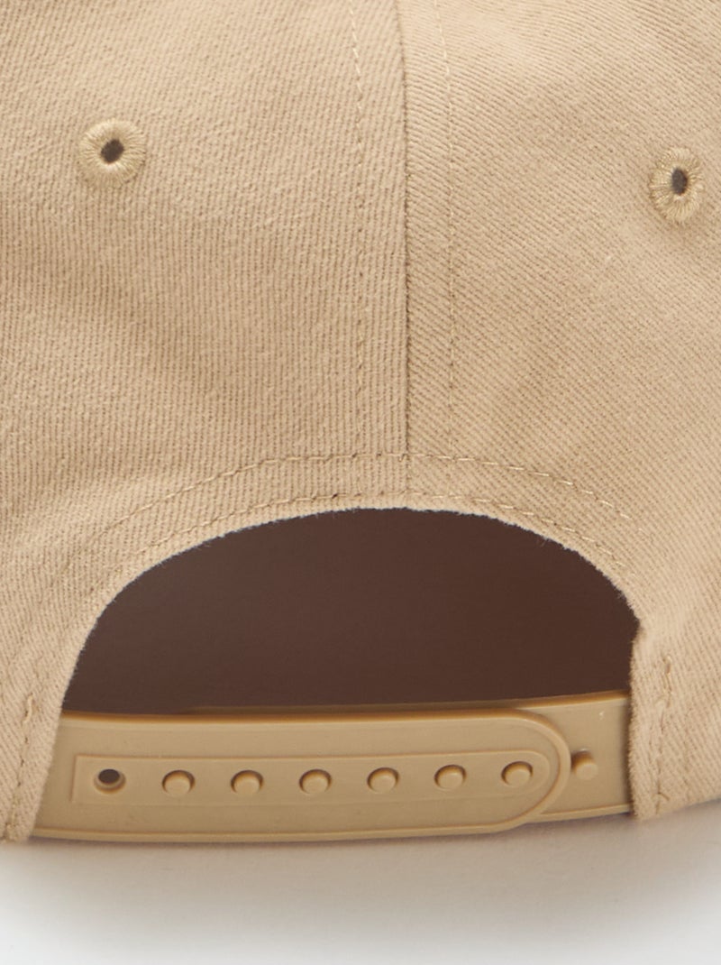 Cappellino da baseball in cotone Beige - Kiabi