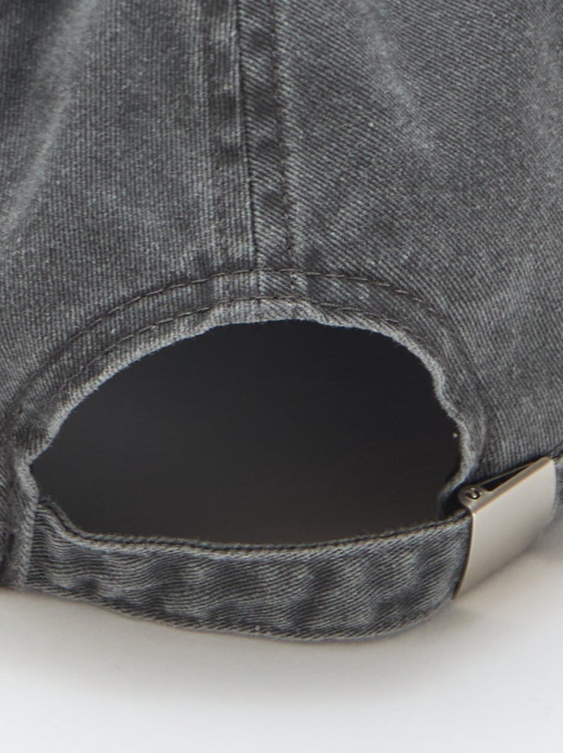 Cappellino da baseball in cotone Nero - Kiabi