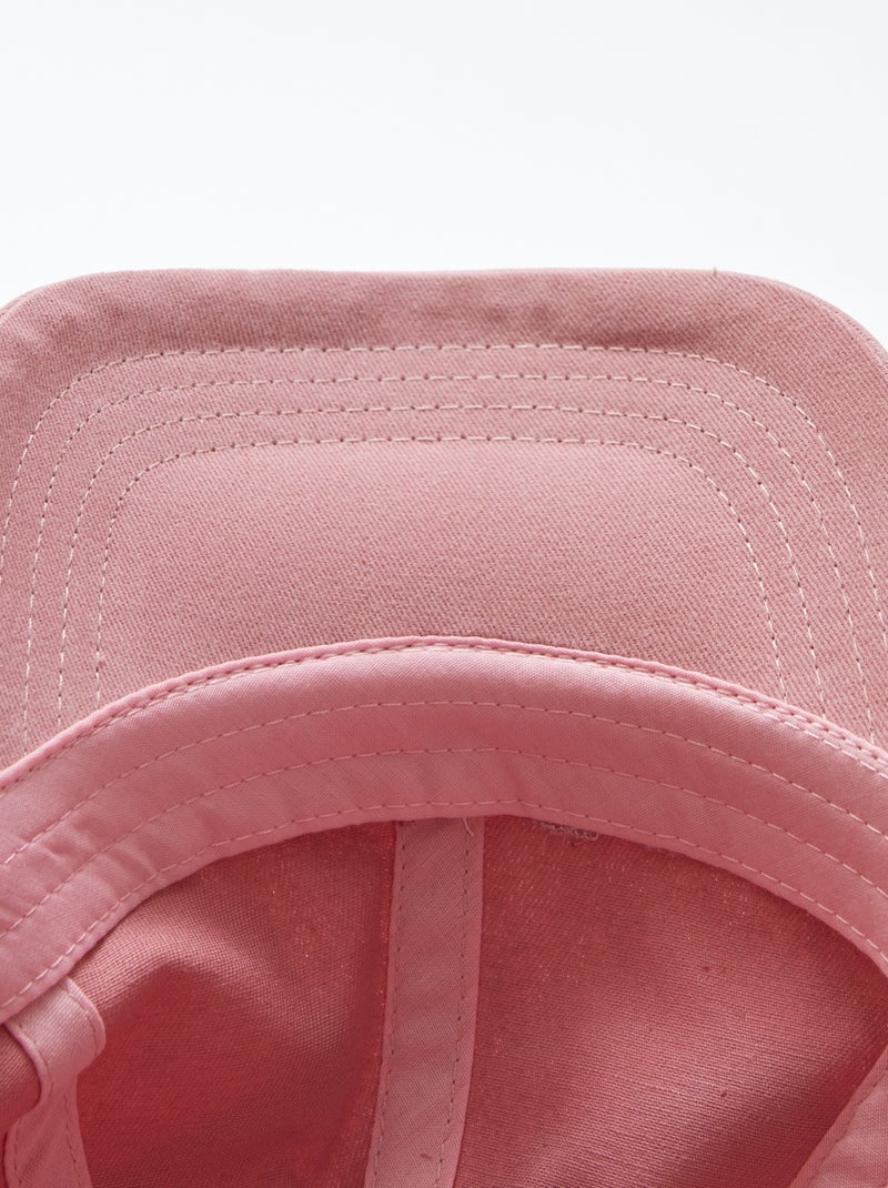 Cappellino da baseball in cotone ROSA - Kiabi