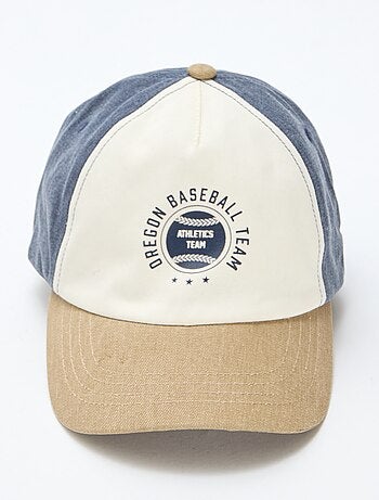 Cappellino da baseball tricolore