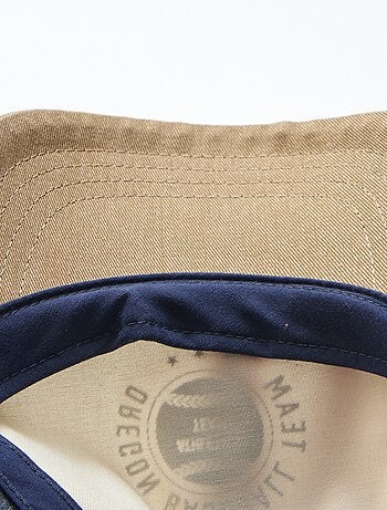 Cappellino da baseball tricolore