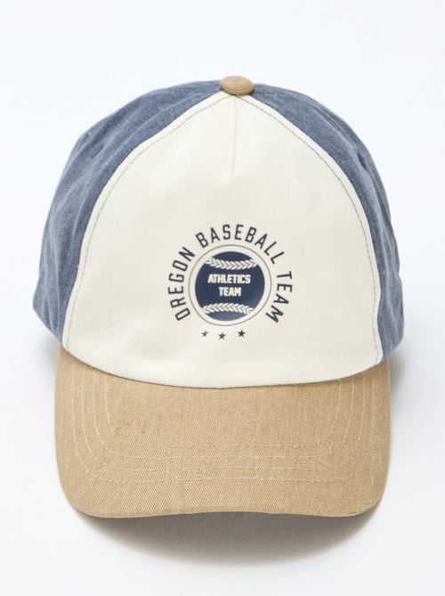 Cappellino da baseball tricolore - Kiabi