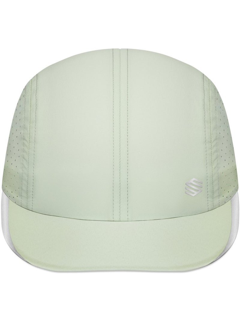 Cappellino da corsa a 5 pannelli fitness uomo e donna pylo Verde - Kiabi