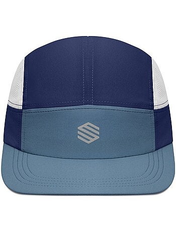 Cappellino da corsa a 5 pannelli fitness uomo e donna sprint cobalt