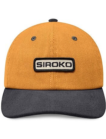 Cappellino da escursionismo in velluto a coste uomo e donna wapta mustard