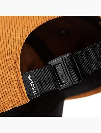 Cappellino da escursionismo in velluto a coste uomo e donna wapta mustard