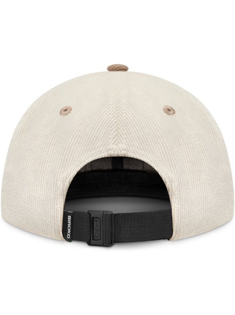 Cappellino da escursionismo in velluto a coste uomo e donna wapta sand Beige - Kiabi