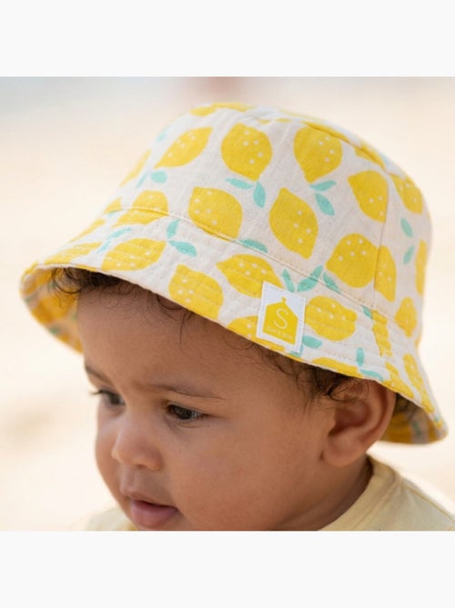 Cappellino da neonato in garza di cotone con stampa a - SAUTHON - Kiabi Cappellino da neonato in garza di cotone con stampa a - SAUTHON - Kiabi