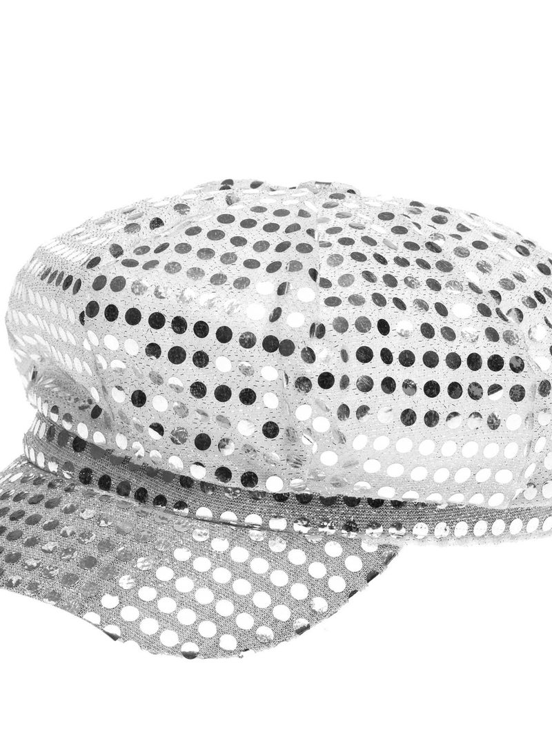 Cappellino disco music argento - Kiabi