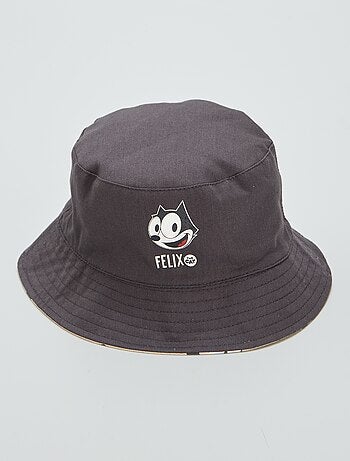 Cappellino double face 'Felix il gatto'