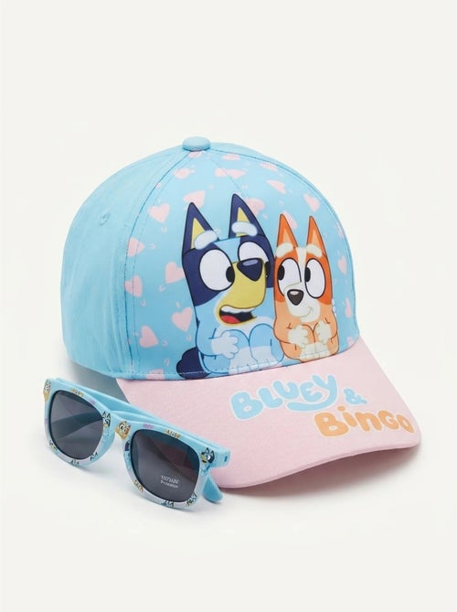 Cappellino e occhiali da sole bambino in cotone Bluey BBC Studios - Kiabi