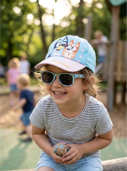 Cappellino e occhiali da sole bambino in cotone Bluey BBC Studios - Kiabi