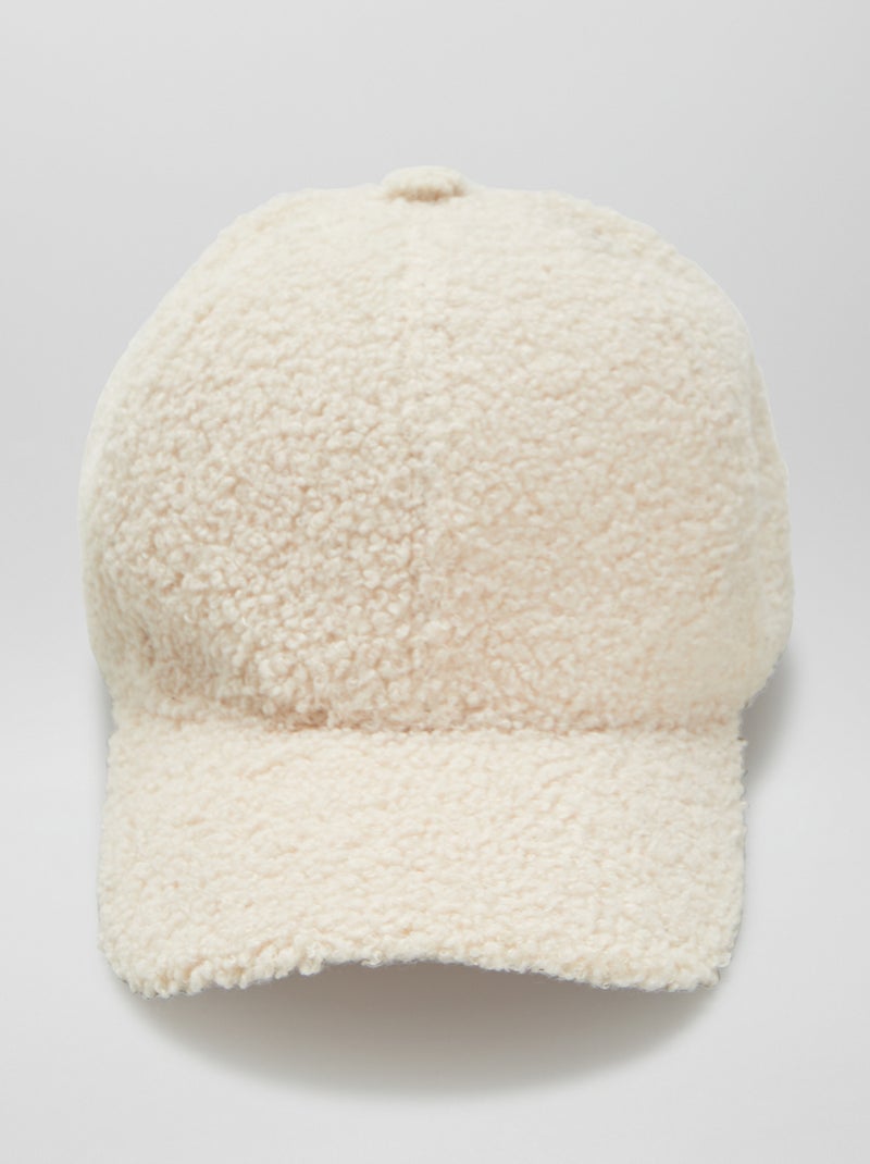 Cappellino effetto montone BEIGE - Kiabi