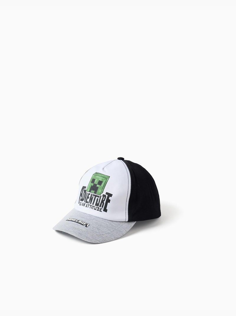 Cappellino in cotone con lactura minecraft Nero Nero - Kiabi