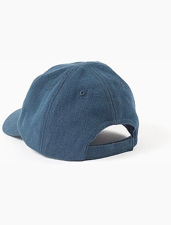 Cappellino in cotone in denim