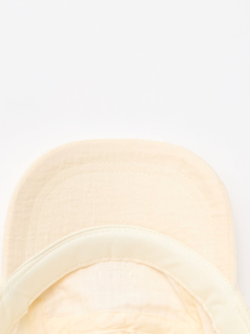 Cappellino in garza di cotone Bianco - Kiabi