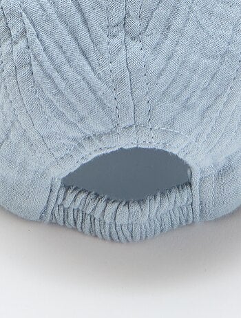 Cappellino in garza di cotone