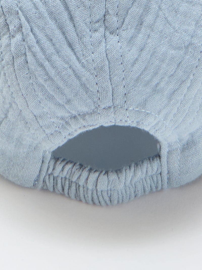 Cappellino in garza di cotone Blu - Kiabi
