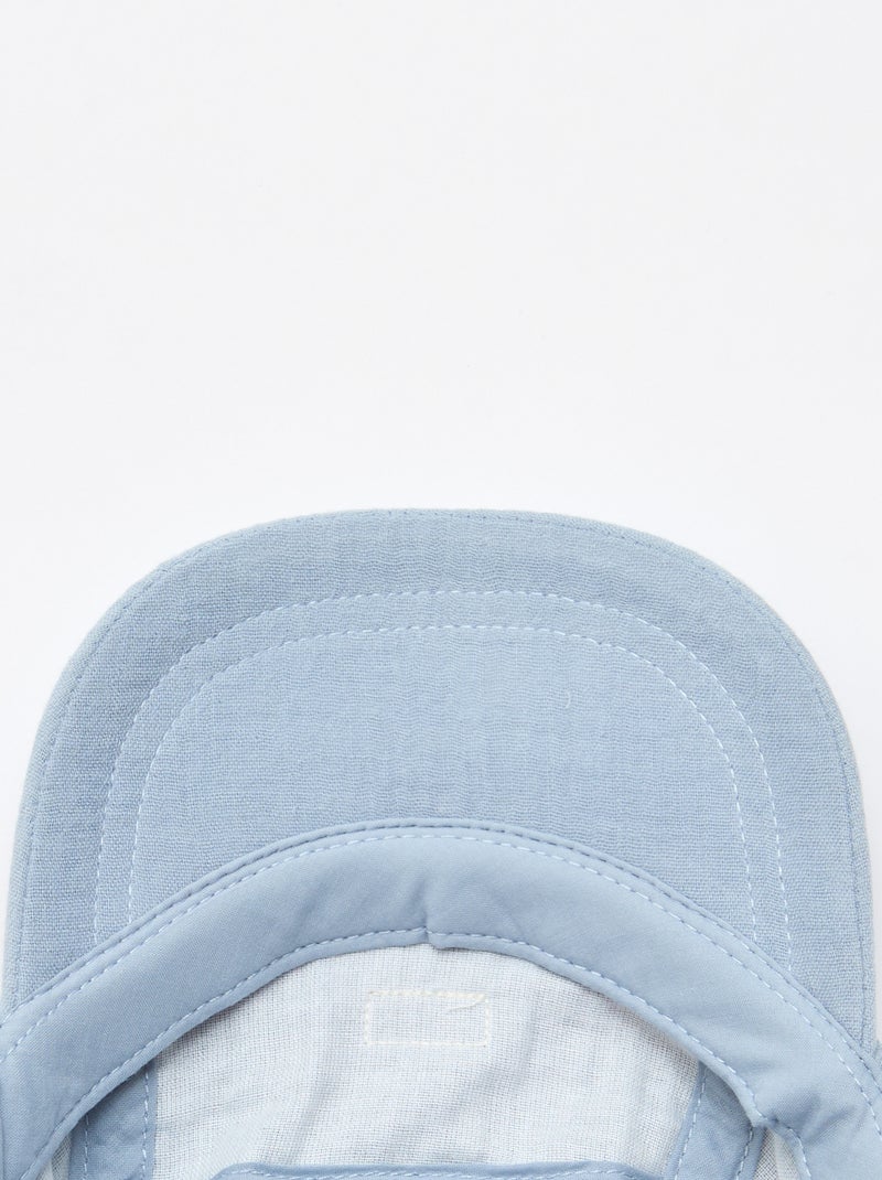 Cappellino in garza di cotone Blu - Kiabi