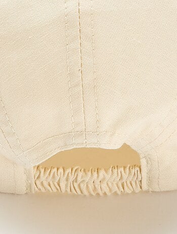 Cappellino in lino misto
