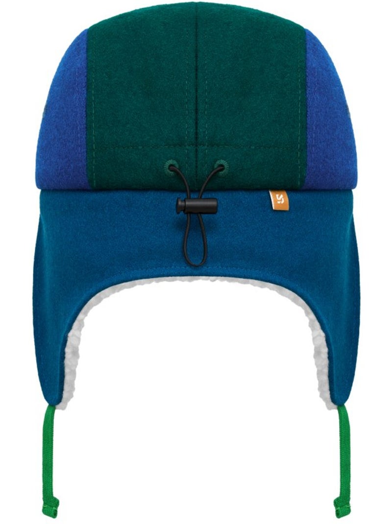 Cappellino in pile con paraorecchie per bambini lifestyle bambini e bambine flye Verde - Kiabi