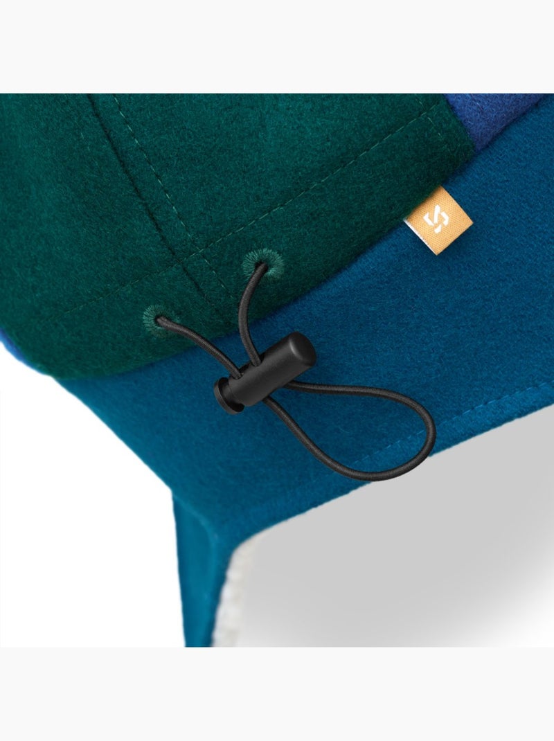 Cappellino in pile con paraorecchie per bambini lifestyle bambini e bambine flye Verde - Kiabi