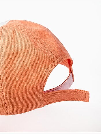 Cappellino in saffiano con stampa Minnie
