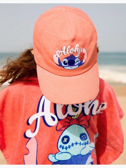 Cappellino in saffiano con stampa Stitch - Kiabi