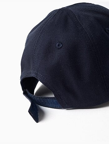 Cappellino in saffiano di cotone con stampa Sonic