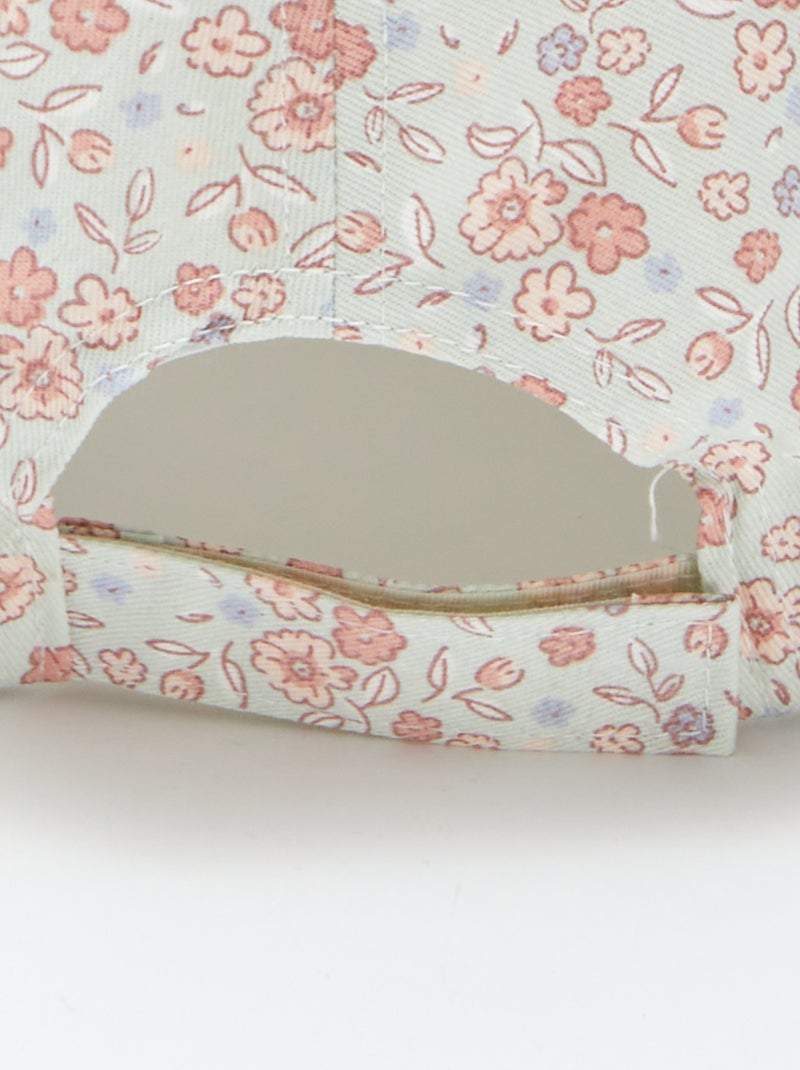 Cappellino in tela con motivo BLU - Kiabi