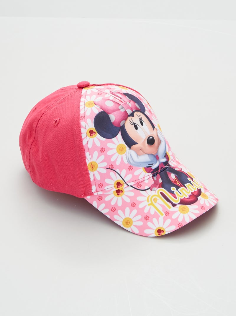 Cappellino in tela 'Minnie' fucsia - Kiabi