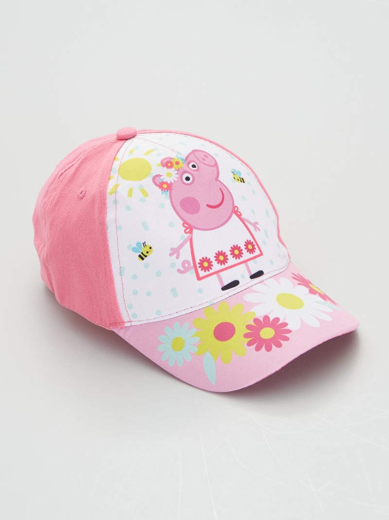 Cappellino in tela 'Peppa Pig' rosa - Kiabi