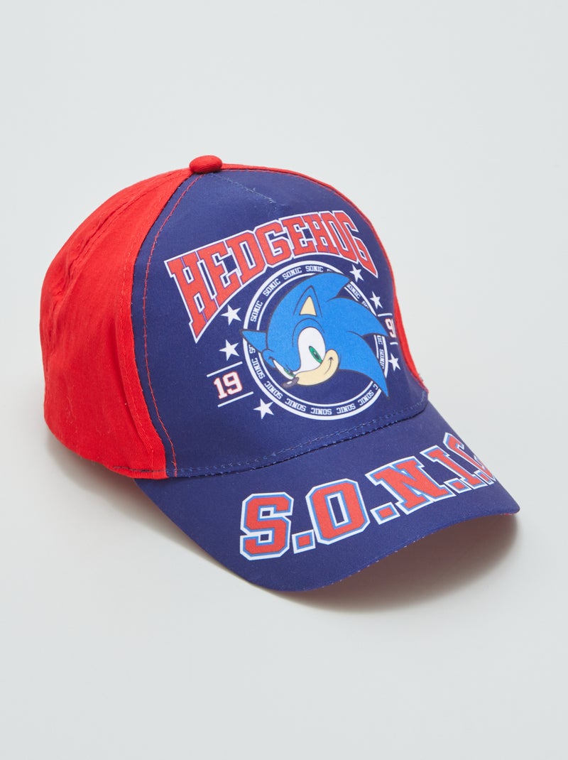 Cappellino in tela 'Sonic' bianco - Kiabi