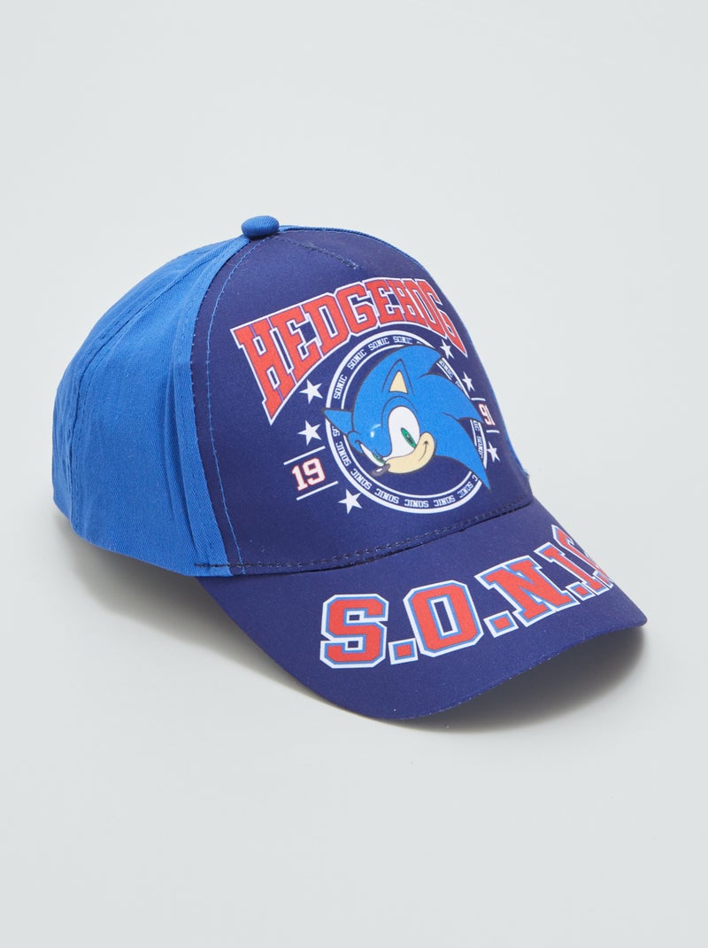 Cappellino in tela 'Sonic' blu - Kiabi