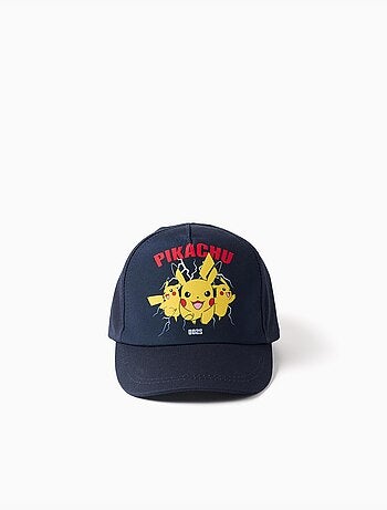 Cappellino in twill con stampa pikachu