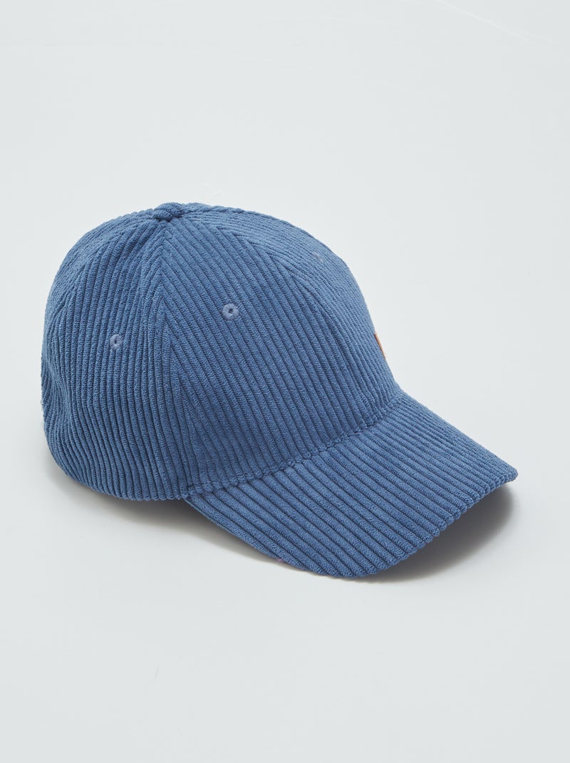 Cappellino in velluto BLU - Kiabi