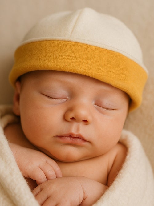 Cappellino nascita in cotone biologico - Kiabi