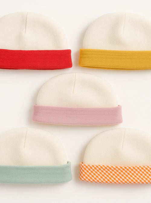 Cappellino nascita in cotone biologico - Kiabi