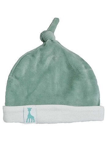 Cappellino neonato ricamato