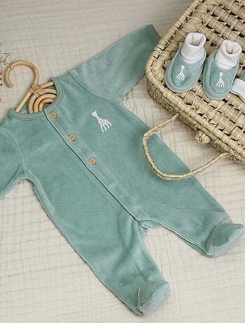 Cappellino neonato ricamato