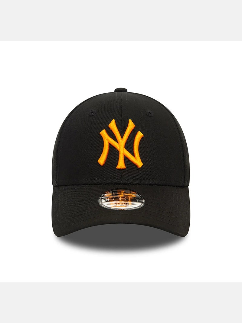 Cappellino regolabile - New Era Nero Arancione - Kiabi