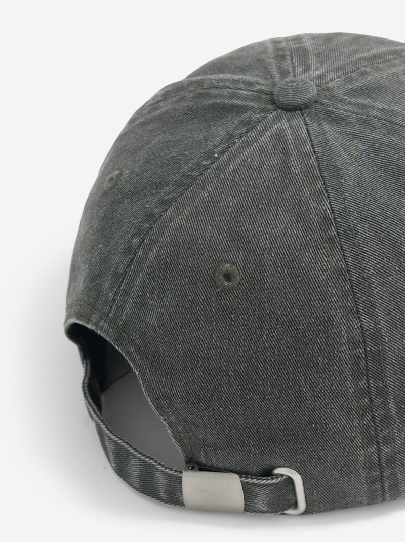 Cappellino regolabile con velcro Kaki - Kiabi