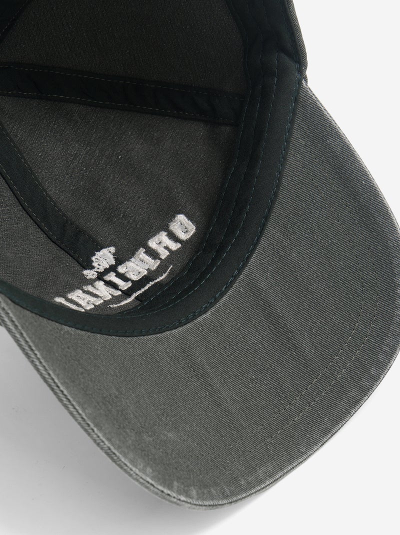 Cappellino regolabile con velcro Kaki - Kiabi