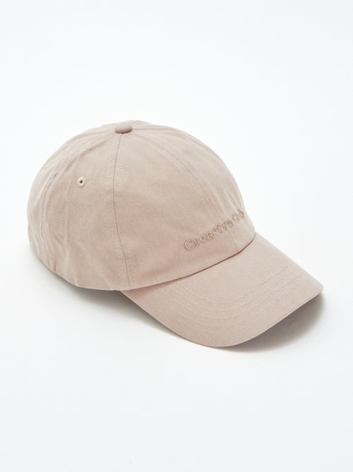 Cappellino ricamato 'Creative Club' - Kiabi