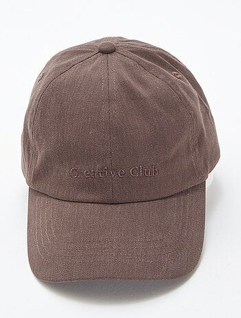 Cappellino ricamato 'Creative Club'
